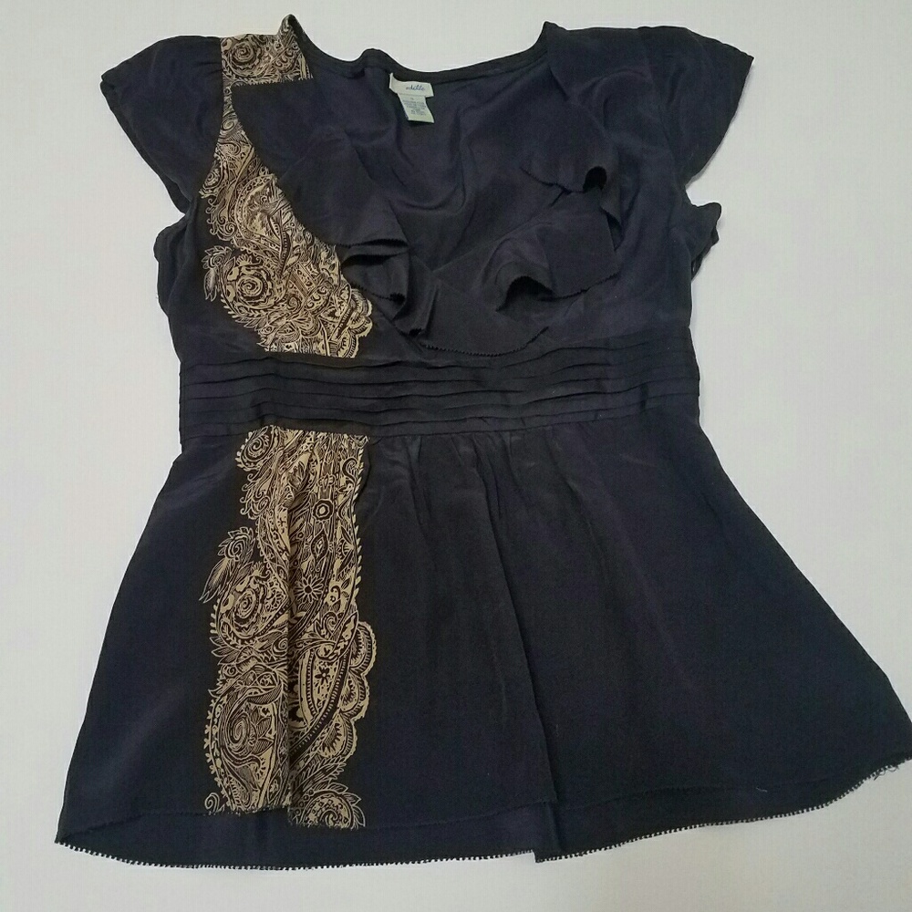 0 Silk Odille Anthropologie Blouse